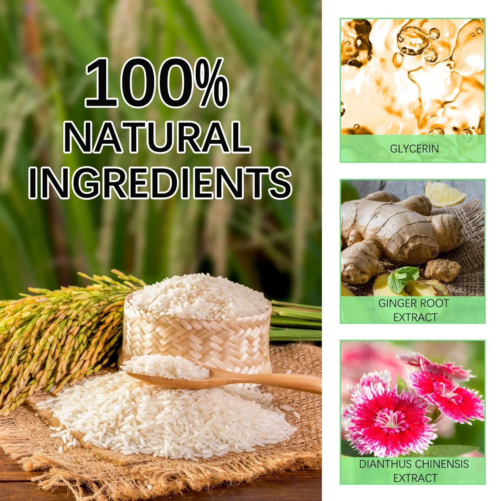 Спрей для росту та відновлення волосся, кондиціонування та зволоження для пошкодженого, сухого, кучерявого або неслухняного волосся, фото №3