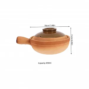 Горшок для приготовления Garneck Chinese Clay Pot керамический с крышкой synthetic.ua - Фото 1