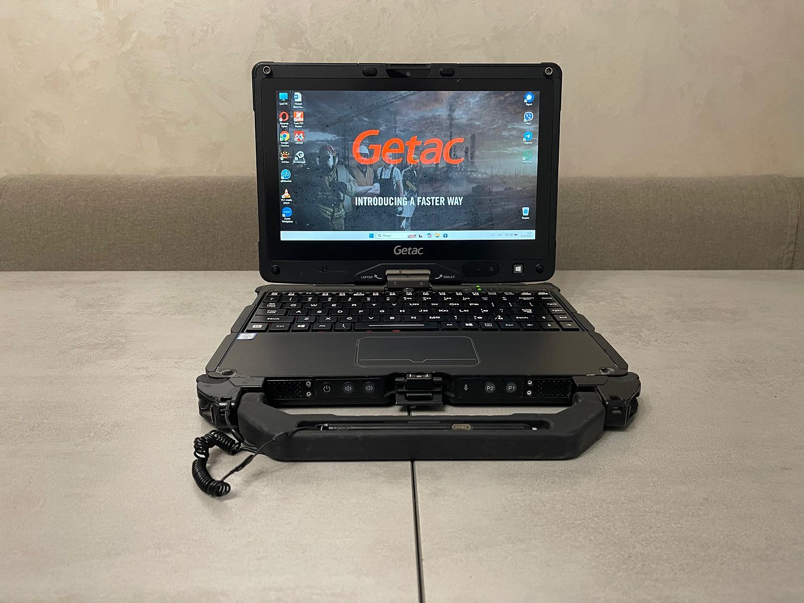 Захищений ноутбук-трансформер Getac V110 G3, 11.6", i5-6300U, 16GB, 128GB, Com-порт, фото №1
