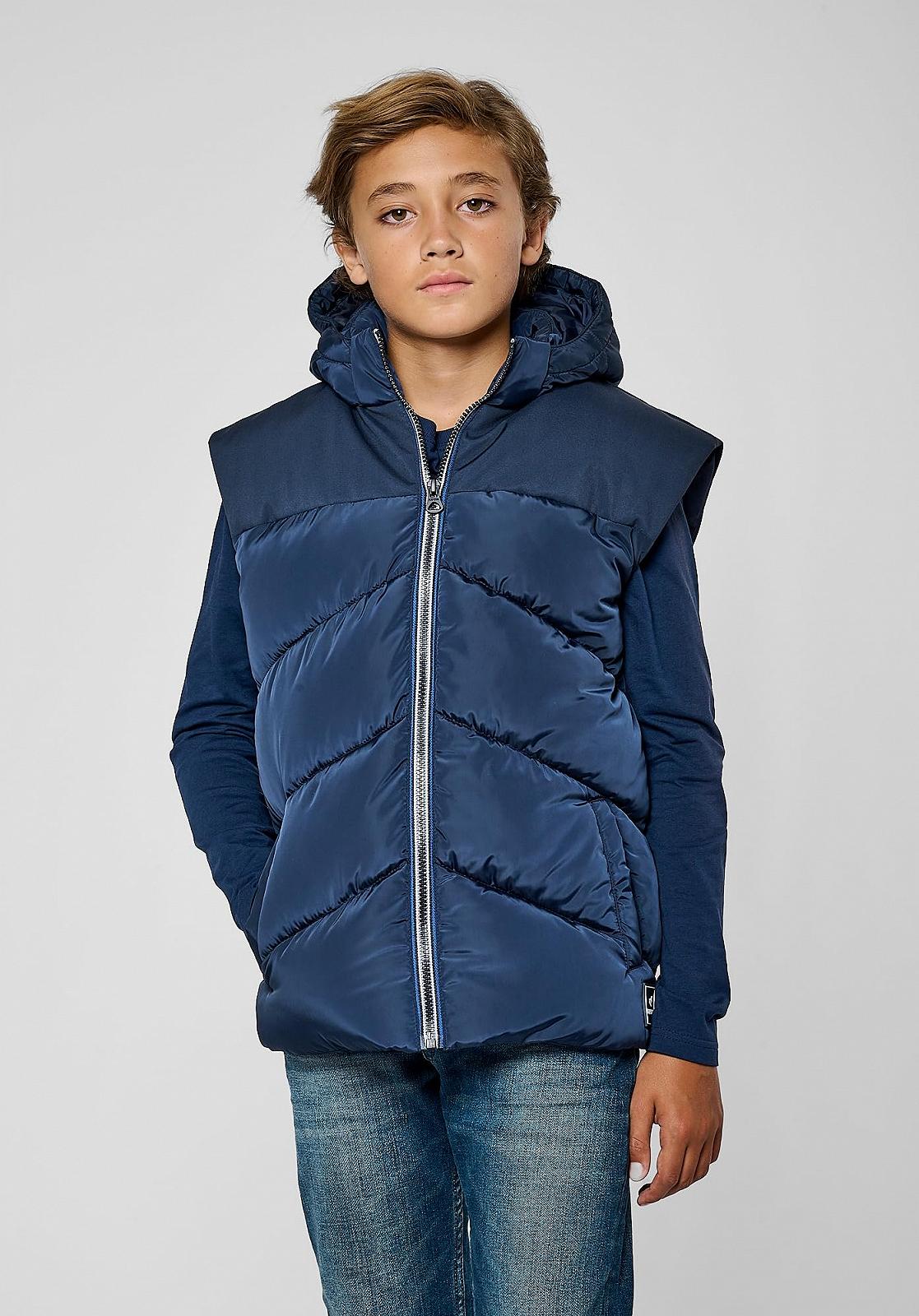 Куртка без рукавов KAPORAL для мальчиков свободного кроя, воротник-стойка Mex-Model, фото №4