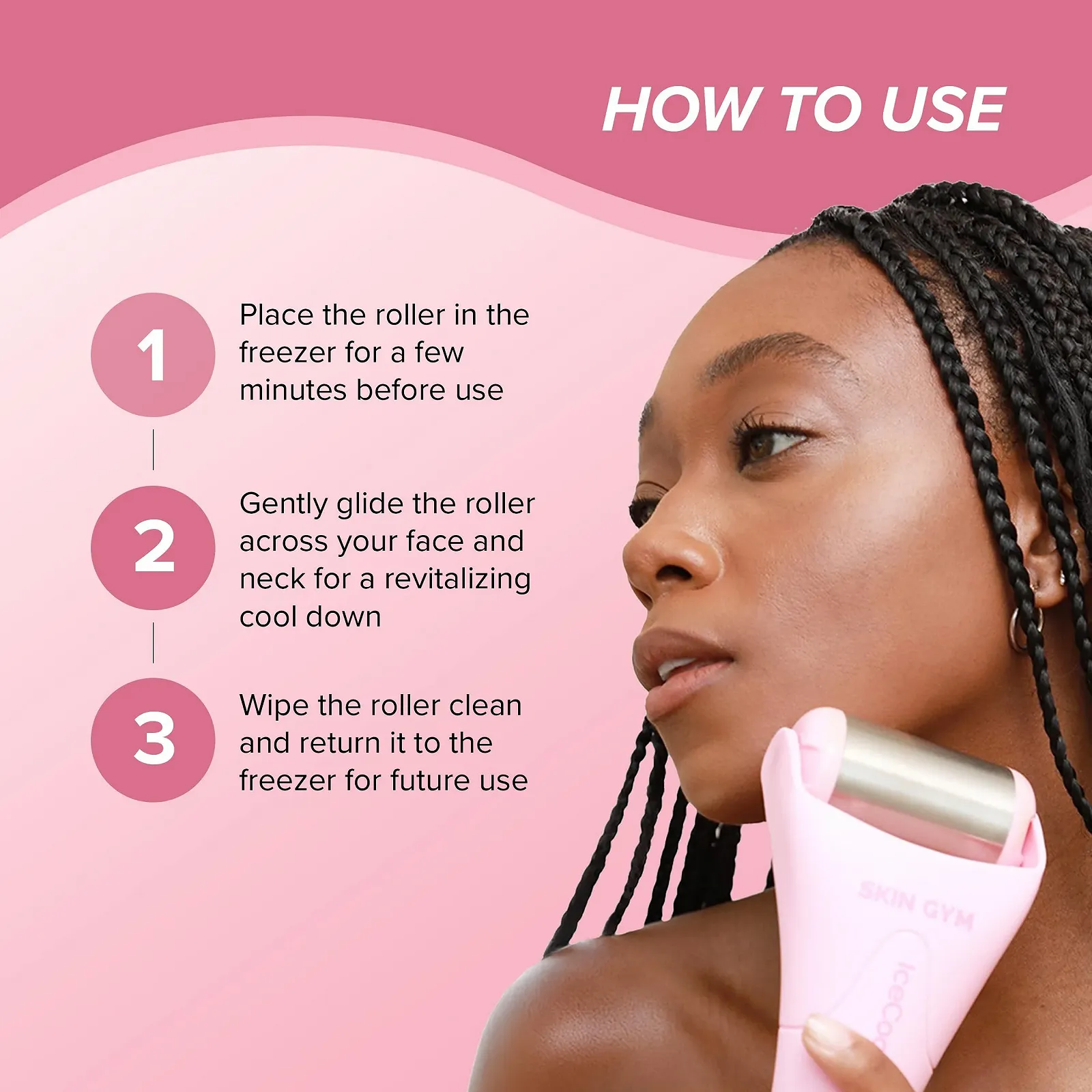 Масажер для обличчя Skin Gym IceCoolie, фото №5