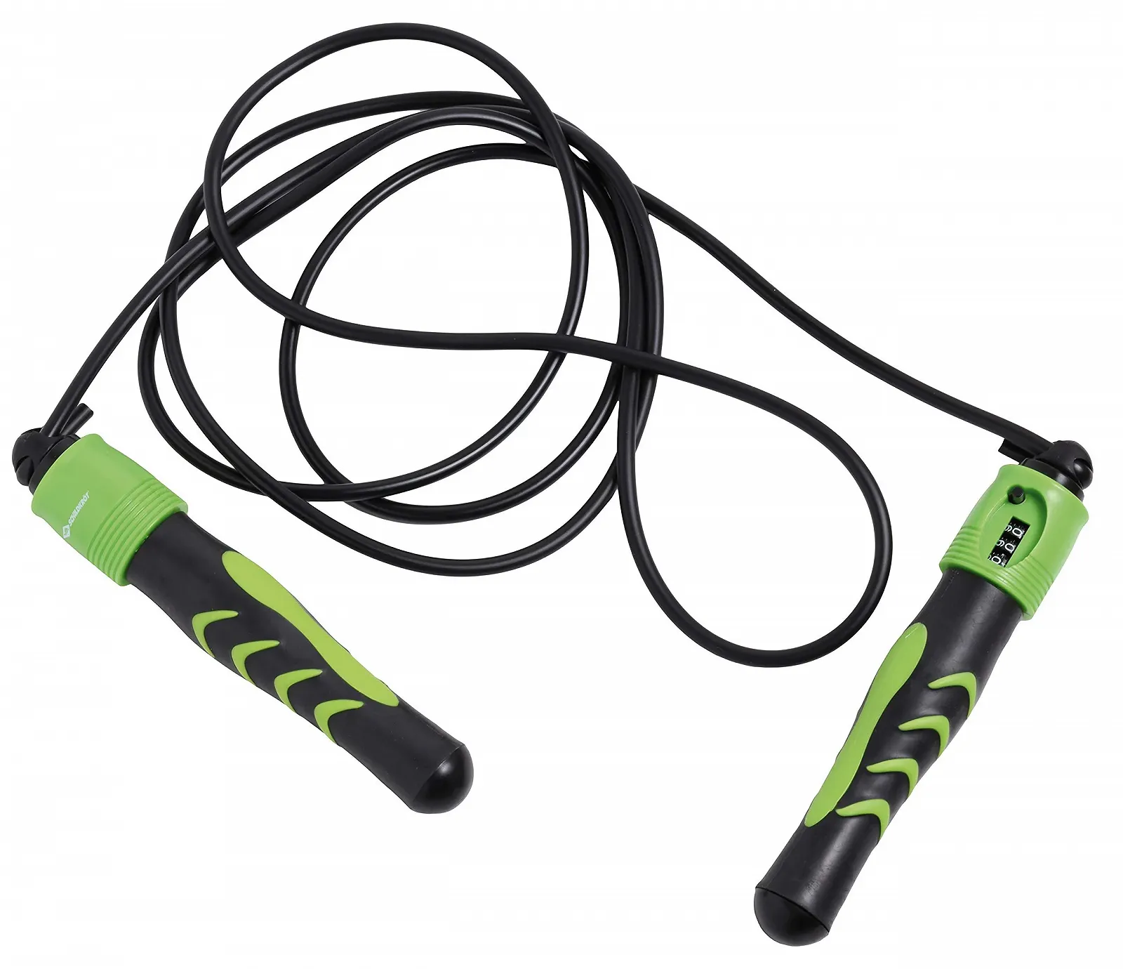 Скакалка Schildkröt Jump Rope with Counter з лічильником 270 см Чорний/Антрацит, фото №1