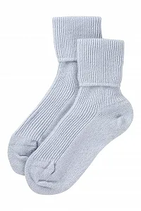 Носки для сна Jasmine Silk Женские из чистого кашемира - Фото 1