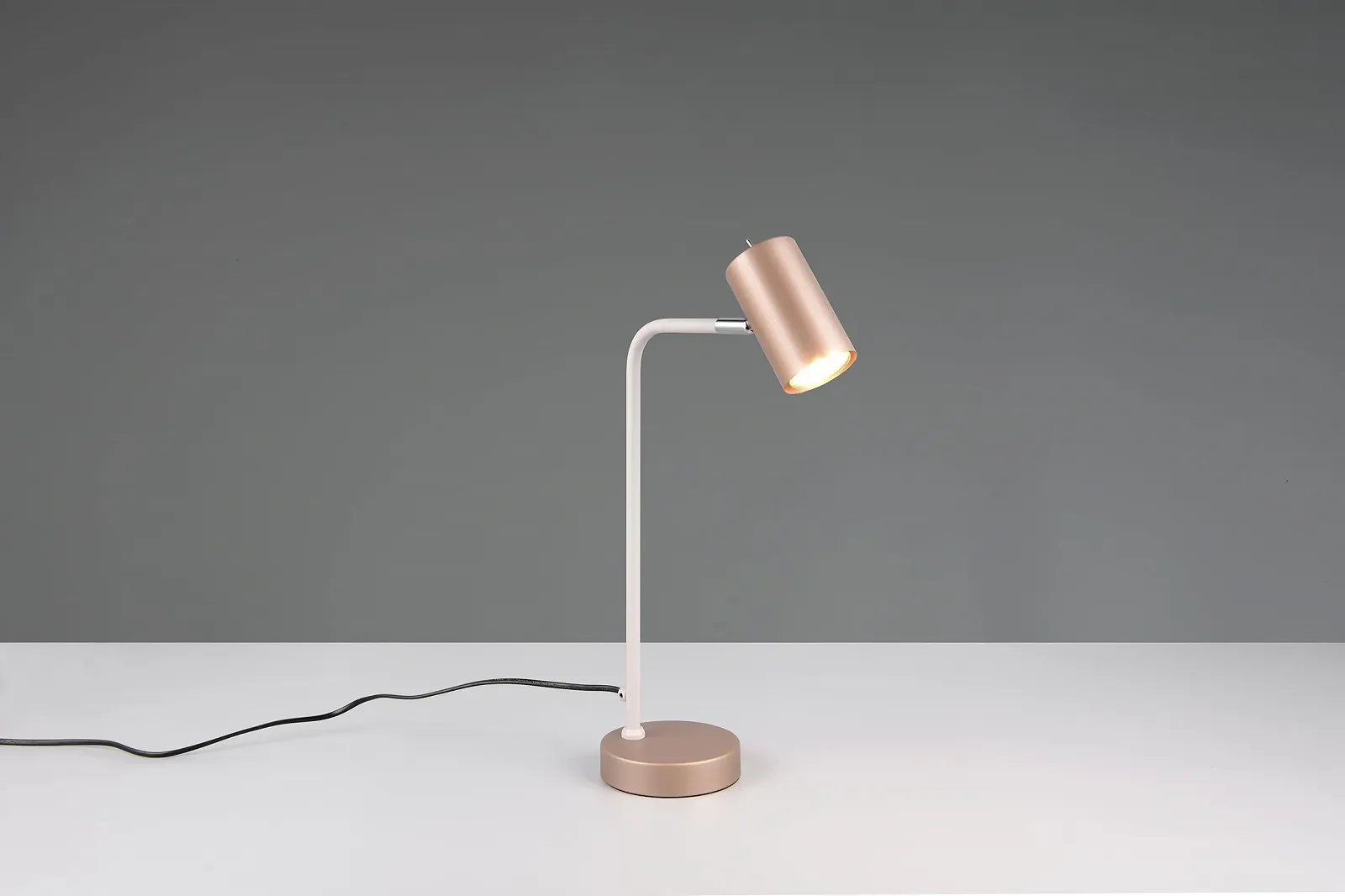 Настільна лампа Trio Leuchten Marley 512400165 металева кавова GU10, фото №2