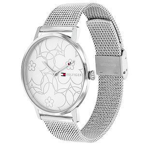 Аналоговые часы Tommy Hilfiger 1782365 серебристые с браслетом synthetic.ua - Фото 1
