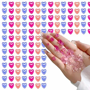 Прикраса для нігтів 3D у формі серця - Фото 1