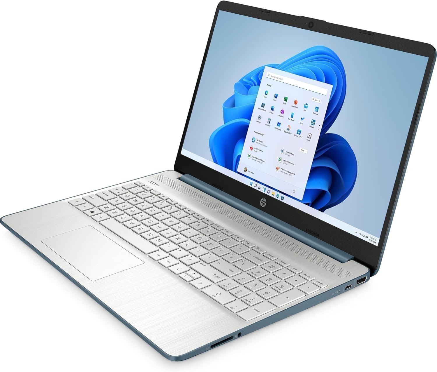 Ноутбук 15.6" HP Laptop 15s-eq2021sl AMD Ryzen 5 5500U RAM 8GB SSD 256GB Windows 11 (UKR), фото №3