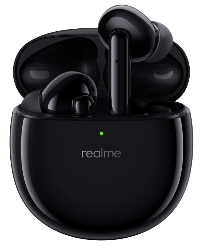 Наушники TWS "полностью беспроводные" Realme Buds Air Pro Black RMA210 UA UCRF, фото №1