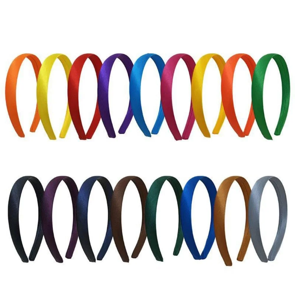 Набір з 2-х жіночих атласних обручів для волосся, фото №4