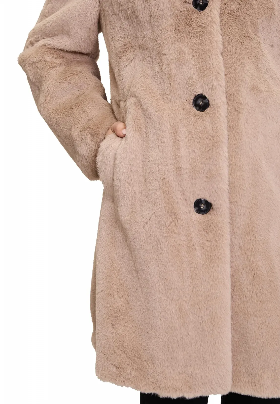 Шерстяное пальто Betty Barclay с капюшоном, фото №8