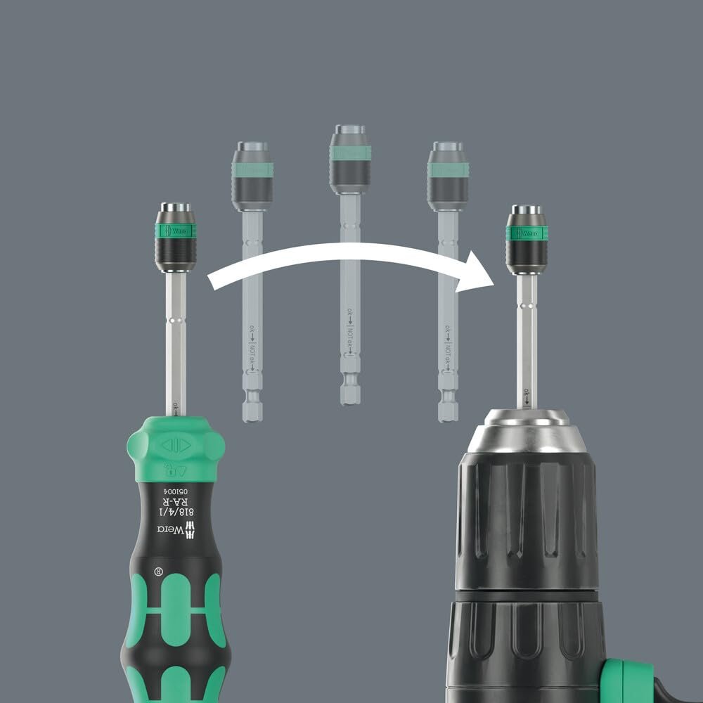 Набор отверток Wera Kraftform Compact 20 RA-R 05051513001 6 шт. с трещоткой, фото №5