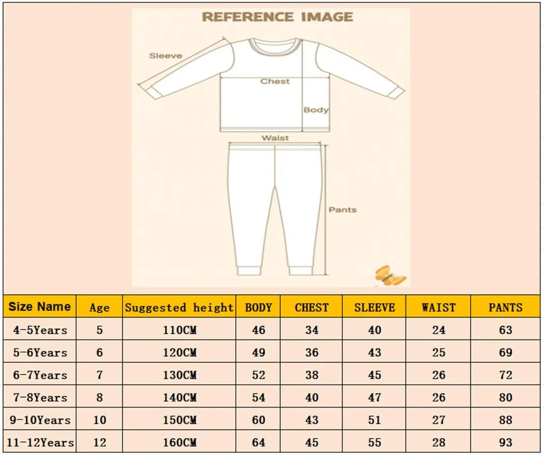 Комплект дитячої піжами DYWPYCLQ, Модний одяг, Футболка та штани, фото №4