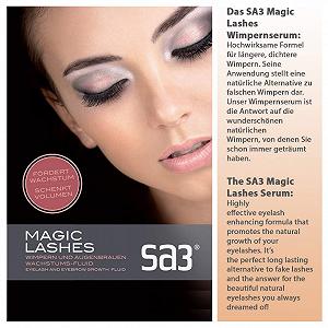 Сироватка для вій та брів SA3 Magic Lashes з гіалуроновою кислотою 4 мл synthetic.ua - Фото 1