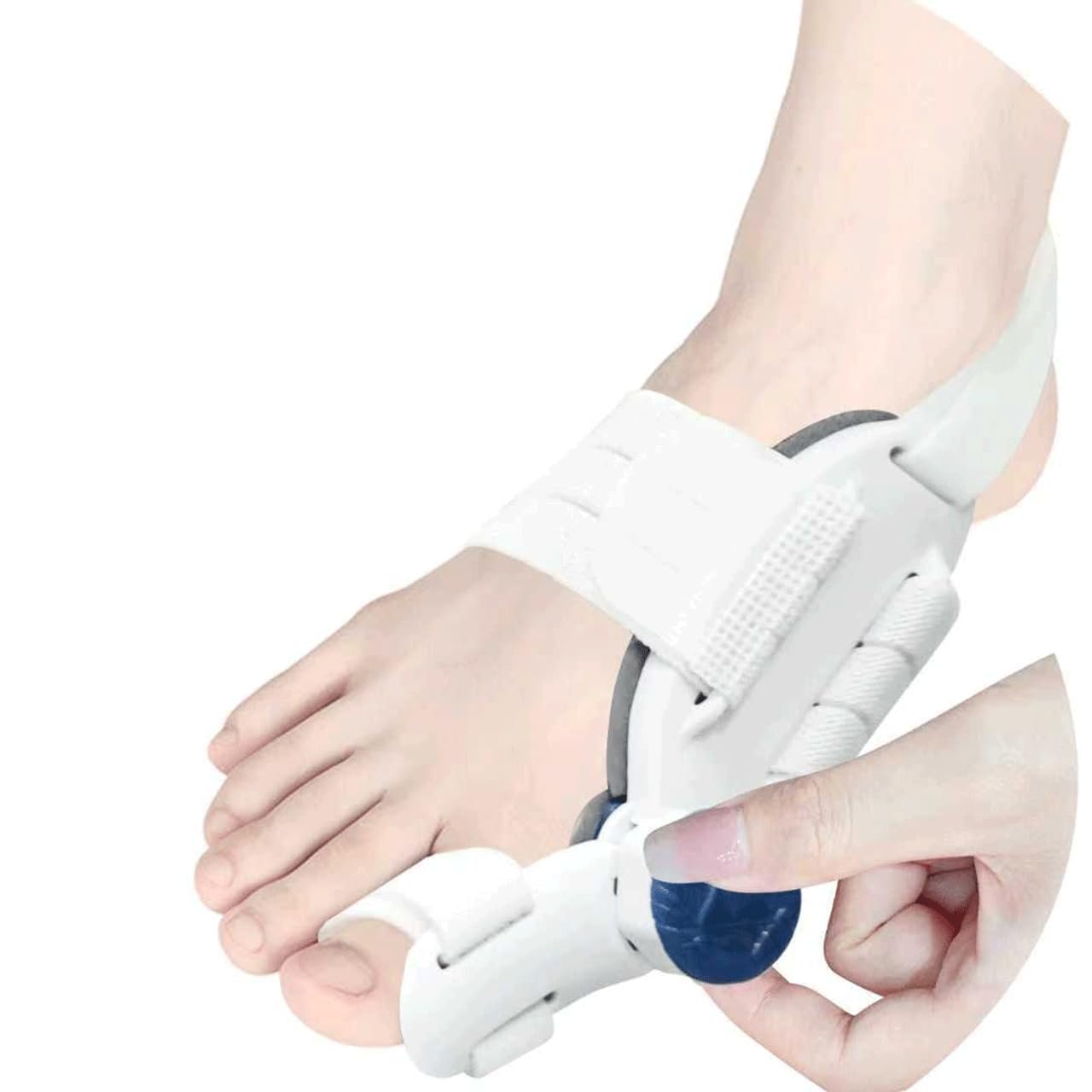 Корректор большого пальца стопы Hallux Valgus, Унисекс, Фиксирующая пластина с силиконовым разделителем, фото №1 Корректор большого пальца стопы Hallux Valgus, Унисекс, Фиксирующая пластина с силиконовым разделителем, фото №1