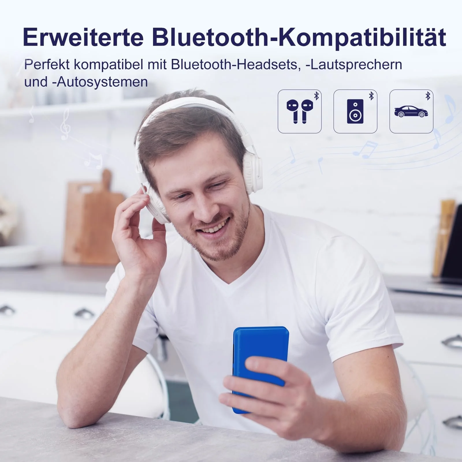 MP3 плеер Fanvace 80GB Blue, фото №5