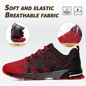 Кросівки ASHION Спортивне взуття Чоловічі кросівки Легкі дихаючі для дозвілля та бігу по дорозі synthetic.ua - Фото 1