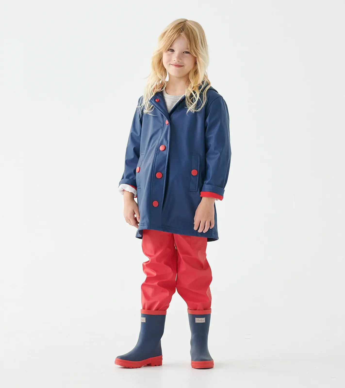 Куртка-дождевик Sherpa Lined Splash Jacket для девочек Hatley, фото №7