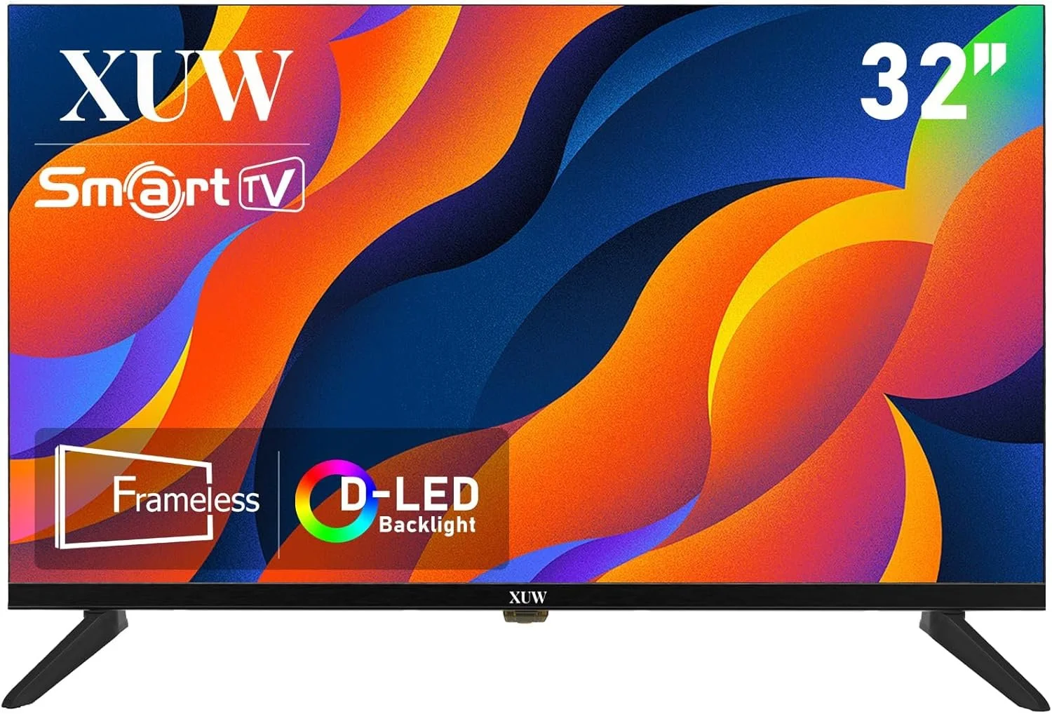 Телевізор 32" XUW XUW32Q02 / HD / 60 Гц / LED / Smart TV / Wi-Fi / T2, фото №1