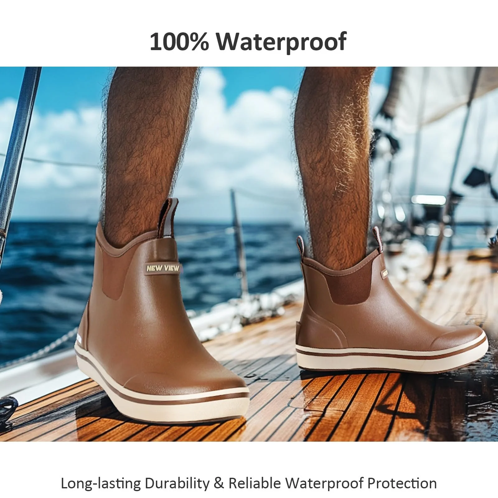 Чоботи Deck New View Ankle High 6 Inch для чоловіків, фото №2