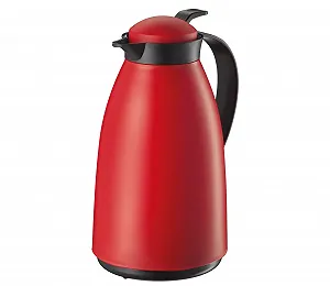 Сервер для напитков Cilio Imola Изолированный со стеклянной вставкой, Красный, 1 литр - Фото 1