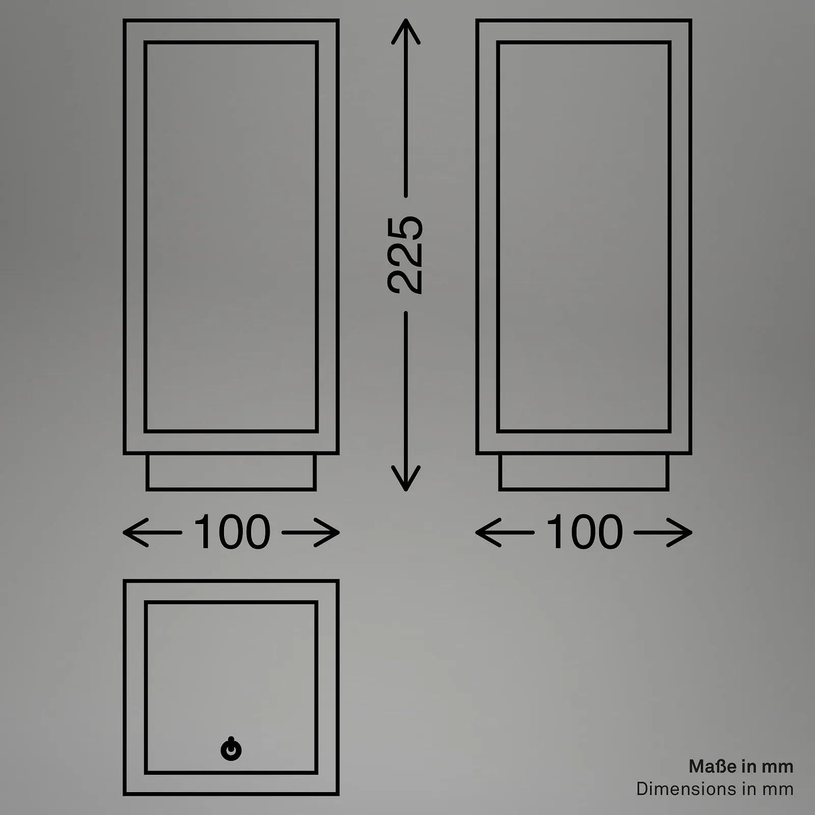 Настольная лампа LED BRILONER Wireless IP44 Touch Dimmable CCT Battery 10 x 10 x 22 см Black, фото №9