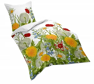 Постільна білизна Fleuresse 113018 Colour 9 Maco Satin 135 x 200 см Різнокольоровий - Фото 1