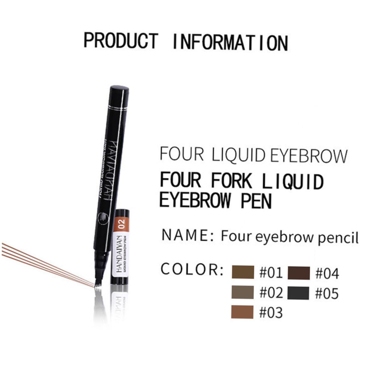 Карандаш Minkissy Kein Fleck Пудра для бровей, фото №5