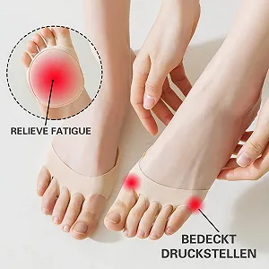 Шкарпетки Caudblor, 6 пар, жіночі, для пальців, невидимі, розмір 36-39, 39-42 synthetic.ua - Фото 1