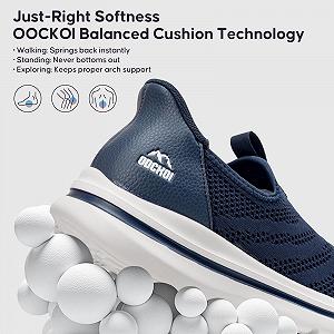 Чоловічі кросівки ODCKOI Без шнурків для ходьби Зручні тенісні кросівки synthetic.ua - Фото 1