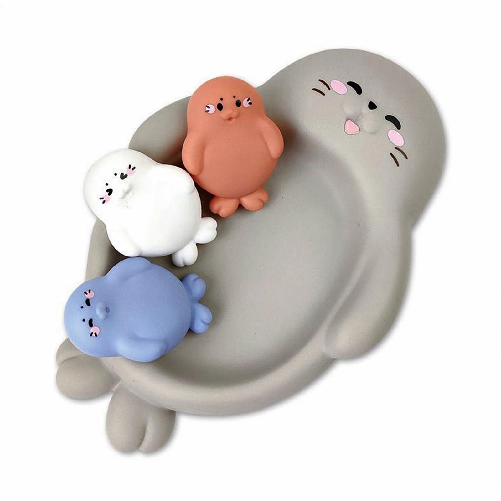 Набор игрушек для ванны Видра Гипопотам, фото №7