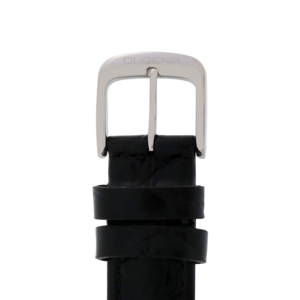 Женские кварцевые часы Dugena Quadra Classica 4460700, белый циферблат, корпус из нержавеющей стали, закаленное минеральное стекло, кожаный ремешок, серебристый, классический, фото №6 Женские кварцевые часы Dugena Quadra Classica 4460700, белый циферблат, корпус из нержавеющей стали, закаленное минеральное стекло, кожаный ремешок, серебристый, классический, фото №6