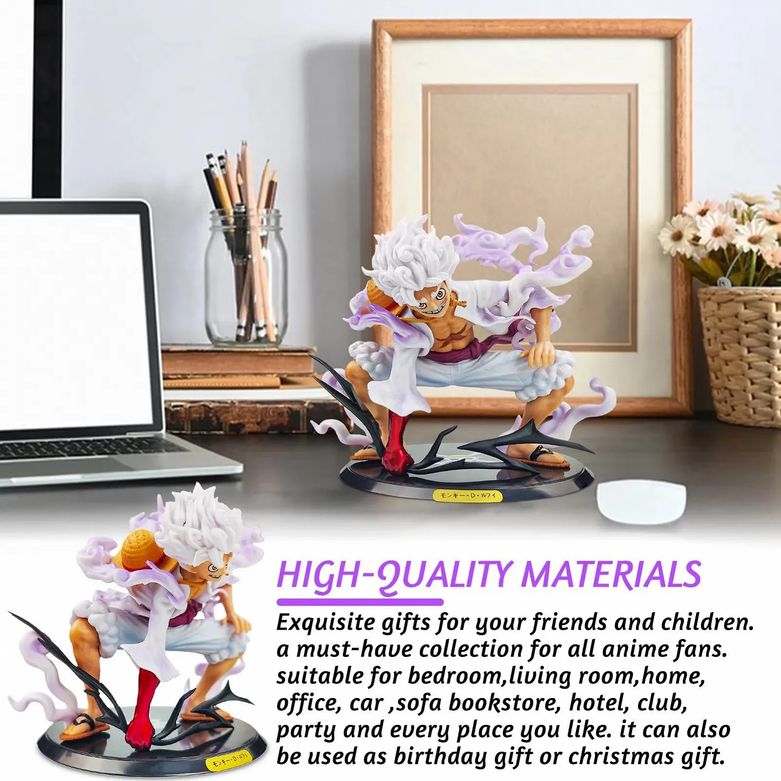 Фигурка BGTLJKD One Piece Luffy Gear 5 17 см, фото №4