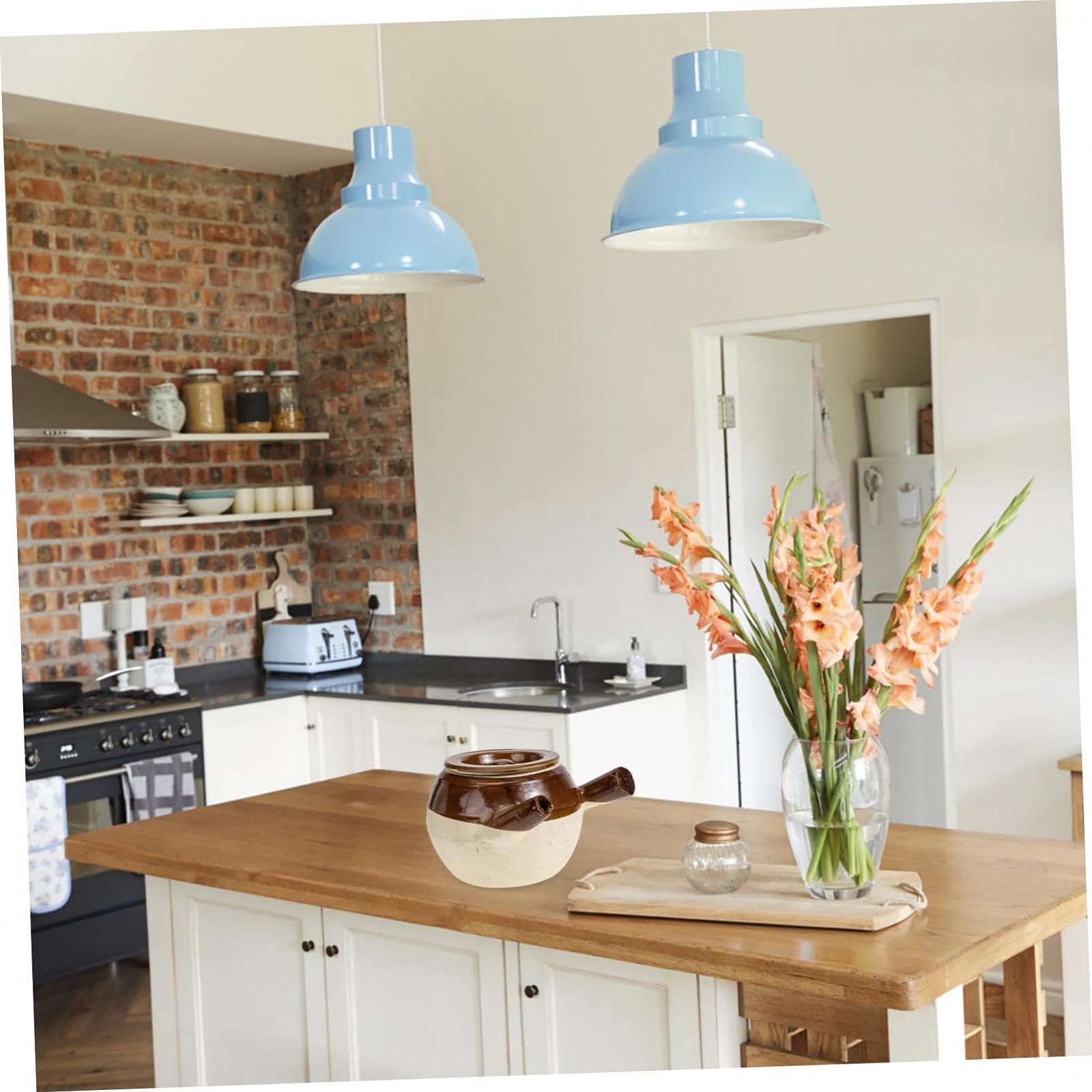 Традиційний глиняний горщик SOIMISS жаростійкий з нековзною ручкою для повільного тушкування, фото №6 Традиційний глиняний горщик SOIMISS жаростійкий з нековзною ручкою для повільного тушкування, фото №6