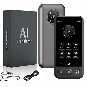Устройство для устного перевода, мгновенный переводчик без Wi-Fi - Фото 1