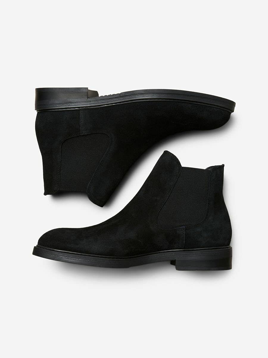 Челсі SELECTED HOMME Slhblake Suede Chelsea Boot B Noos Чоботи, фото №3