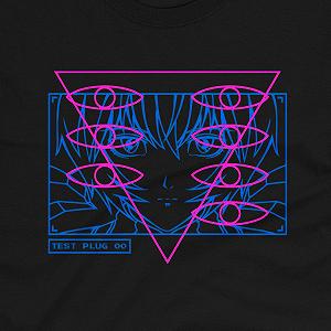 Футболка Аниме Евангелион Аянами Рей Evangelion REI TH073 M synthetic.ua - Фото 1