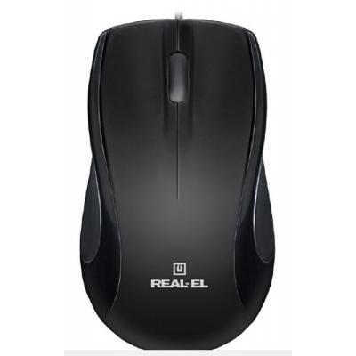 Мышка REAL-EL RM-525 Black, фото №2