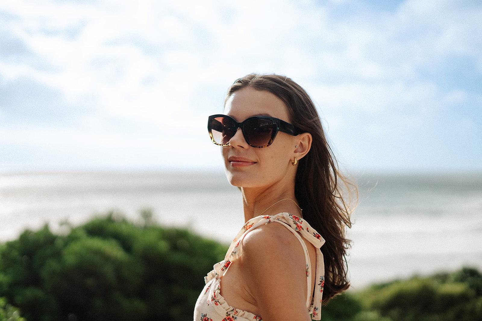 Сонцезахисні окуляри Метелик Великий розмір UV400 для жінок 100% перероблений, фото №3 Сонцезахисні окуляри Метелик Великий розмір UV400 для жінок 100% перероблений, фото №3