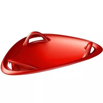 Санки Plastkon ледянка Meteor 60 см красные (48562), фото №1