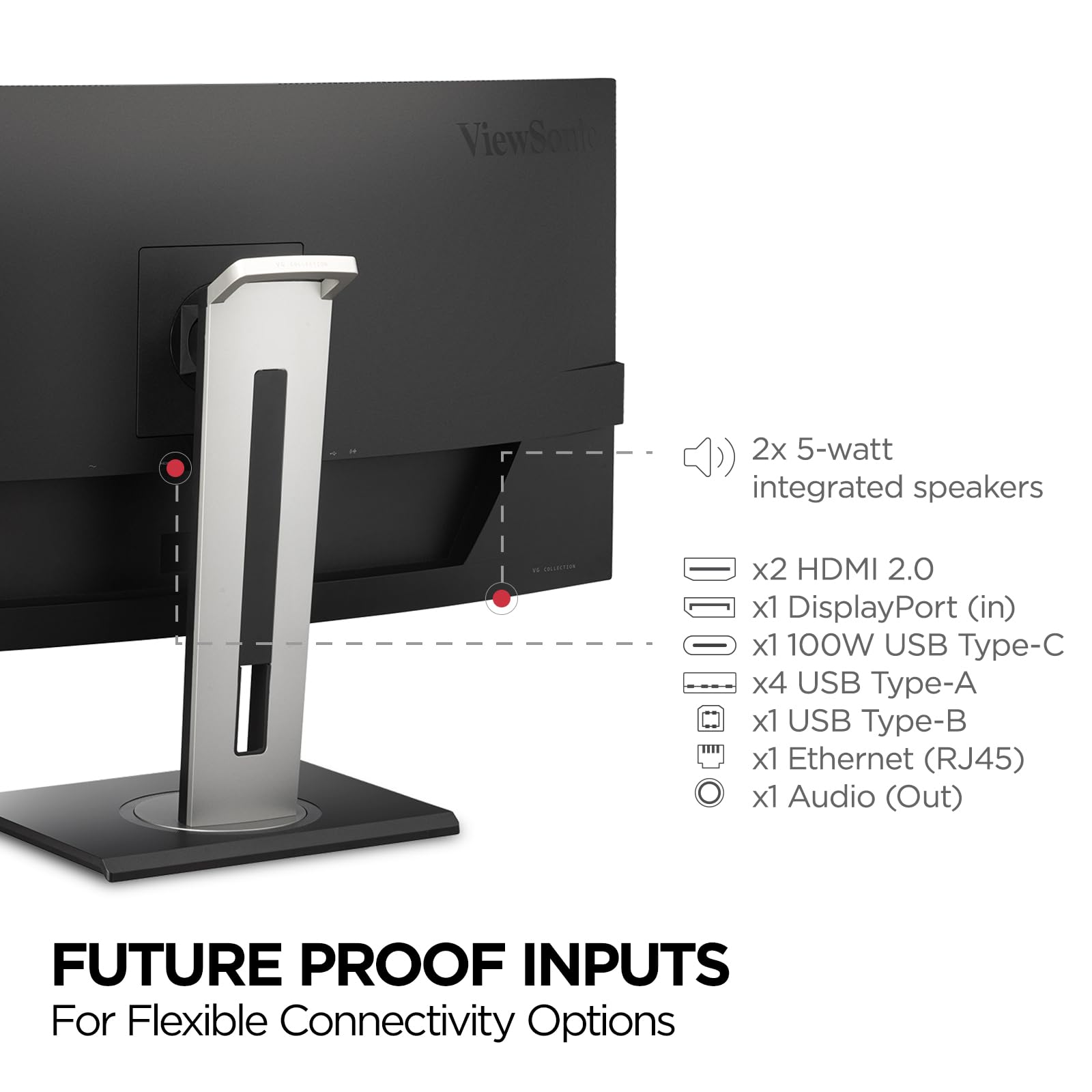 Монітор ViewSonic VG3456C 34" UWQHD 1500R 100Hz, фото №7 Монітор ViewSonic VG3456C 34" UWQHD 1500R 100Hz, фото №7