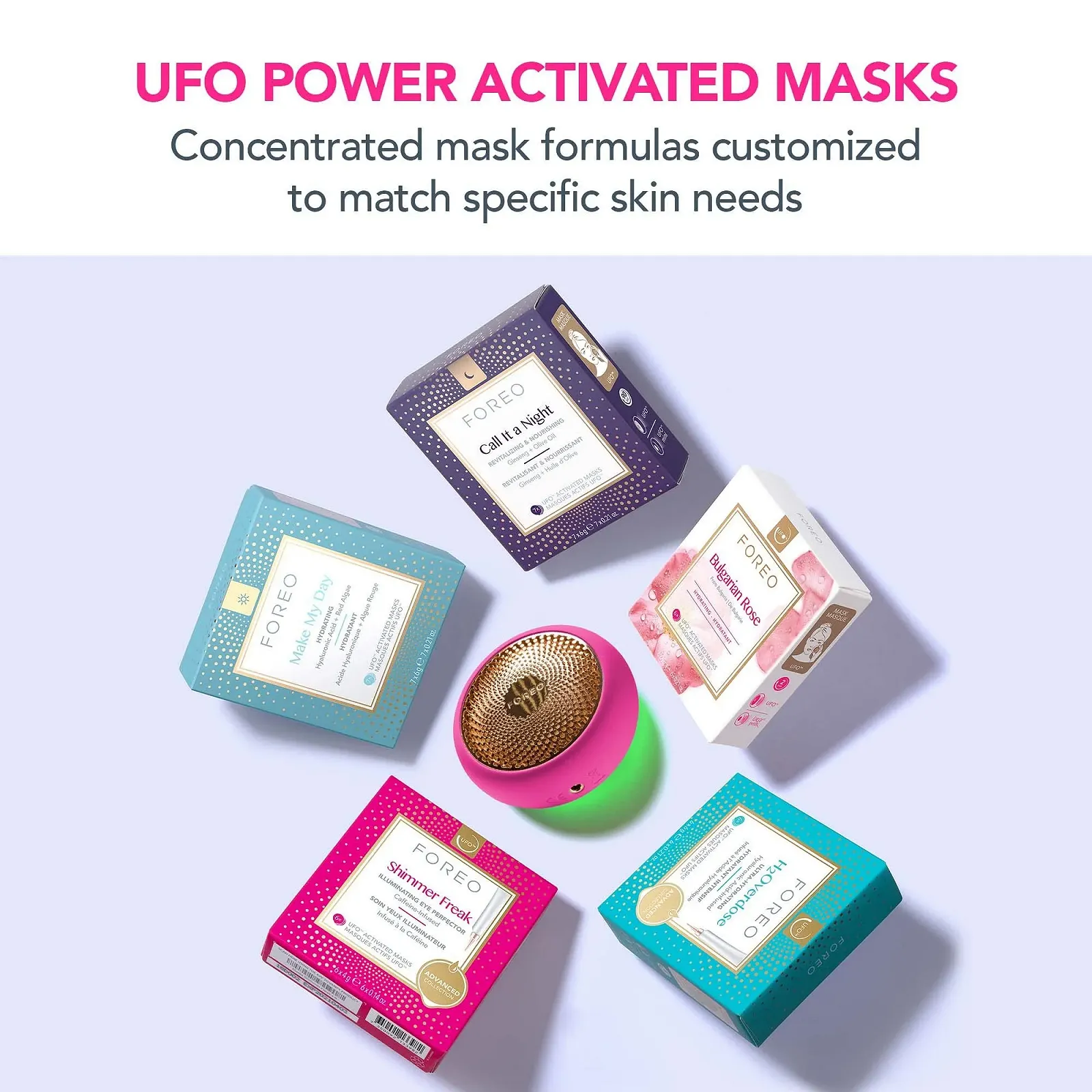 Маска для обличчя Foreo UFO Intelligent Face Mask Treatment, фото №4