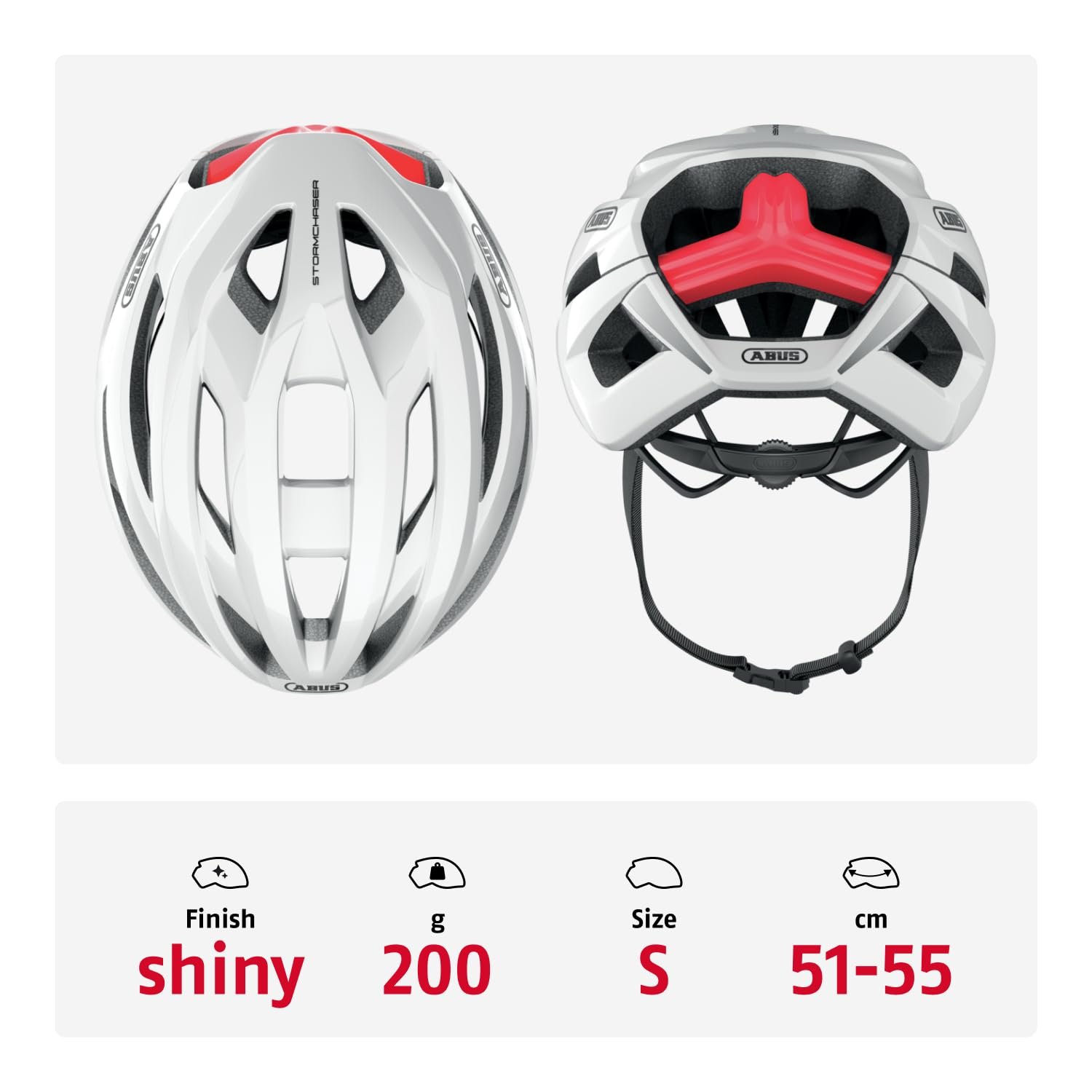 Шолом ABUS StormChaser Road Bike, фото №3