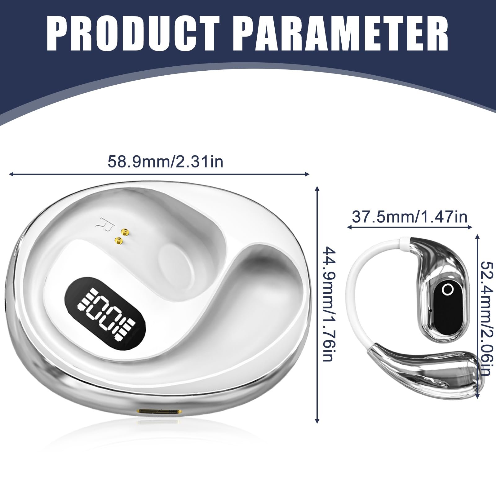 Наушники-переводчики, 2025 Голосовой переводчик Ai 138 языков, фото №2