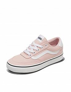 Кроссовки Vans Brooklyn Canvas White/White - Фото 1