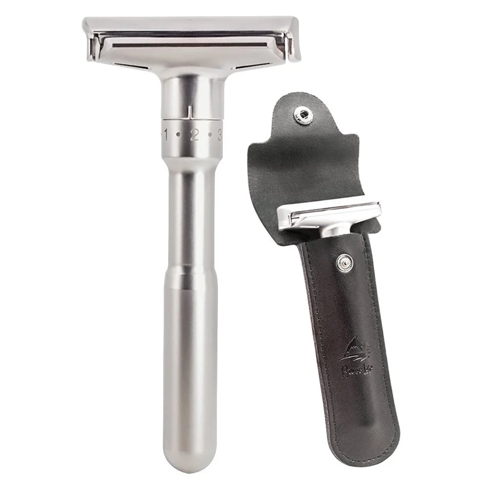 Безопасная бритва RZ700 Adjustable Silver, фото №1 Безопасная бритва RZ700 Adjustable Silver, фото №1