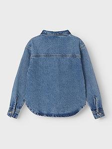 Рубашка-куртка NAME IT для мальчика Деним synthetic.ua - Фото 1