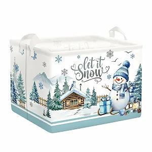 Купить Корзина для игрушек Снеговик HUUMONSS для мальчиков и девочек Водонепроницаемая, 36 л - Фото 1 Корзина для игрушек Снеговик HUUMONSS для мальчиков и девочек Водонепроницаемая, 36 л - Фото 1