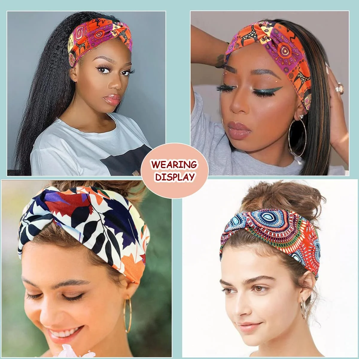 Пов'язка на голову Літо Богемний стиль, фото №7