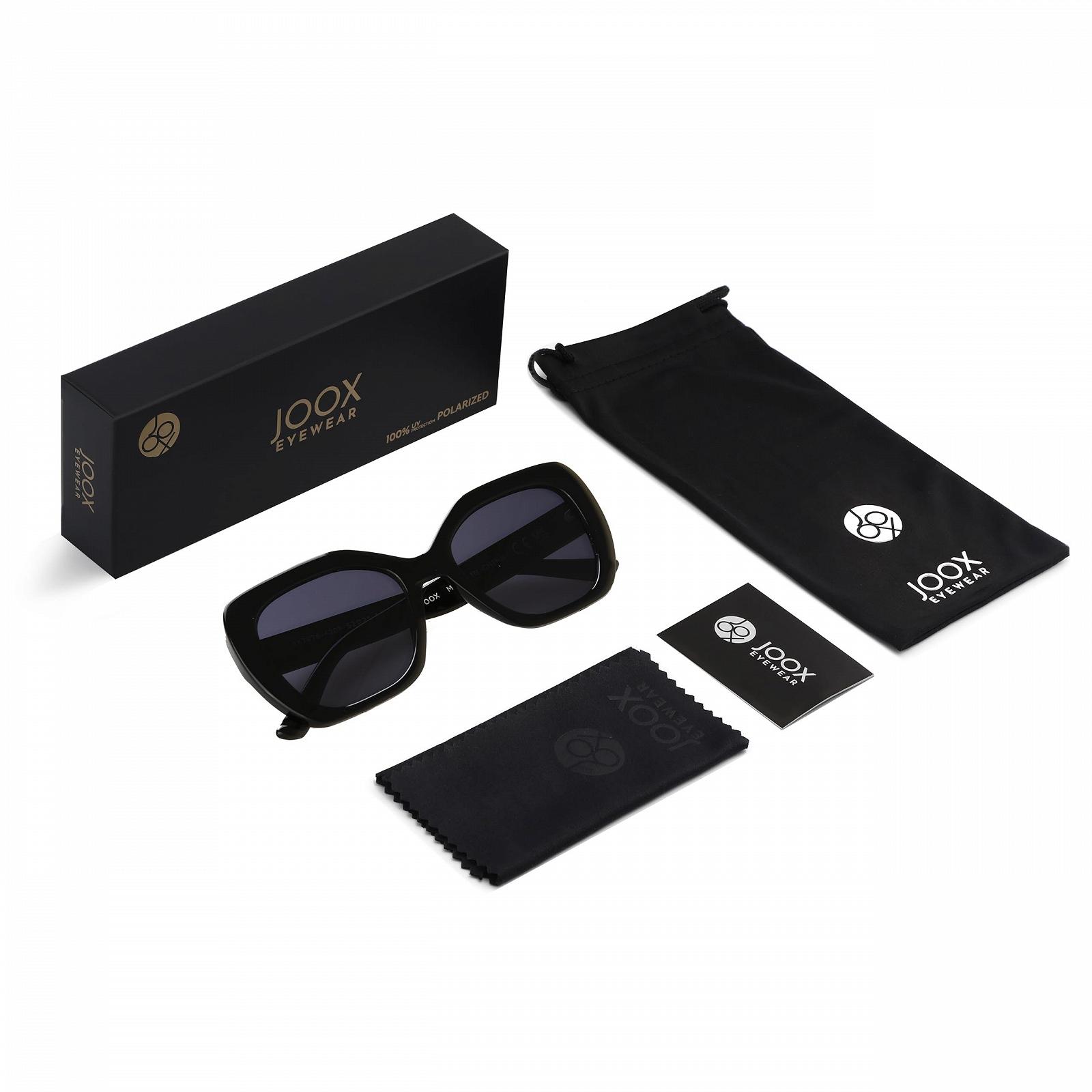 Сонцезахисні окуляри Cateye Retro JOOX Великі для жінок, поляризовані, фото №6