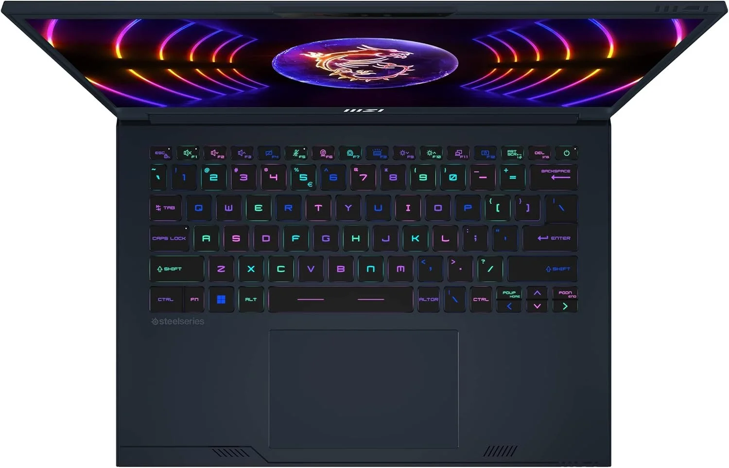 Ультрабук 14" MSI Stealth 14 Studio (A13VE-029) Gaming Intel Core i7-13700H RAM 16GB SSD 1TB GeForce RTX 4050 Windows 11 Магній-алюмінієвий корпус, фото №2 Ультрабук 14" MSI Stealth 14 Studio (A13VE-029) Gaming Intel Core i7-13700H RAM 16GB SSD 1TB GeForce RTX 4050 Windows 11 Магній-алюмінієвий корпус, фото №2